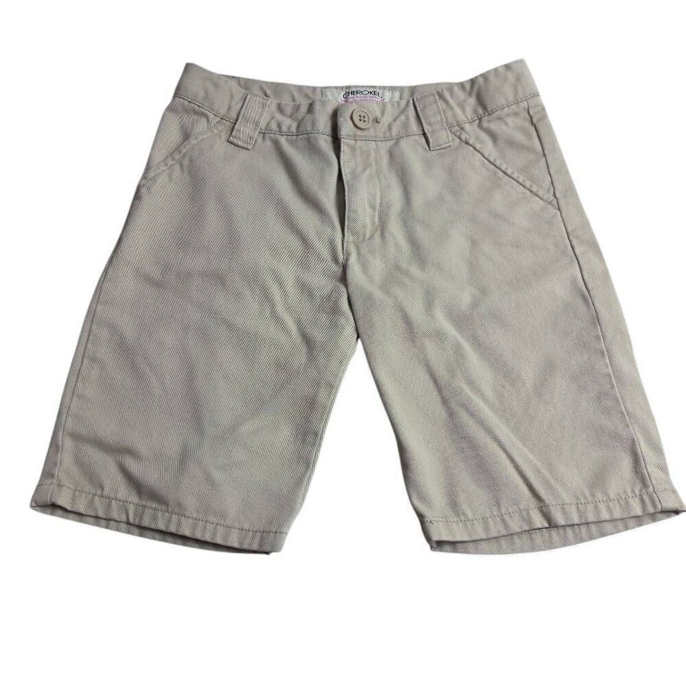 Cherokee Khaki Bermuda Uniform shorts 7